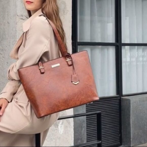 4 Piece Set NEW Tote Bags Wallets Satchel Tote Bags - Picture 10 of 13